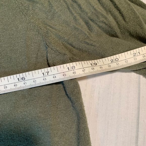 Tommy Bahama olive green button down cardigan. Size S. - Picture 9 of 10